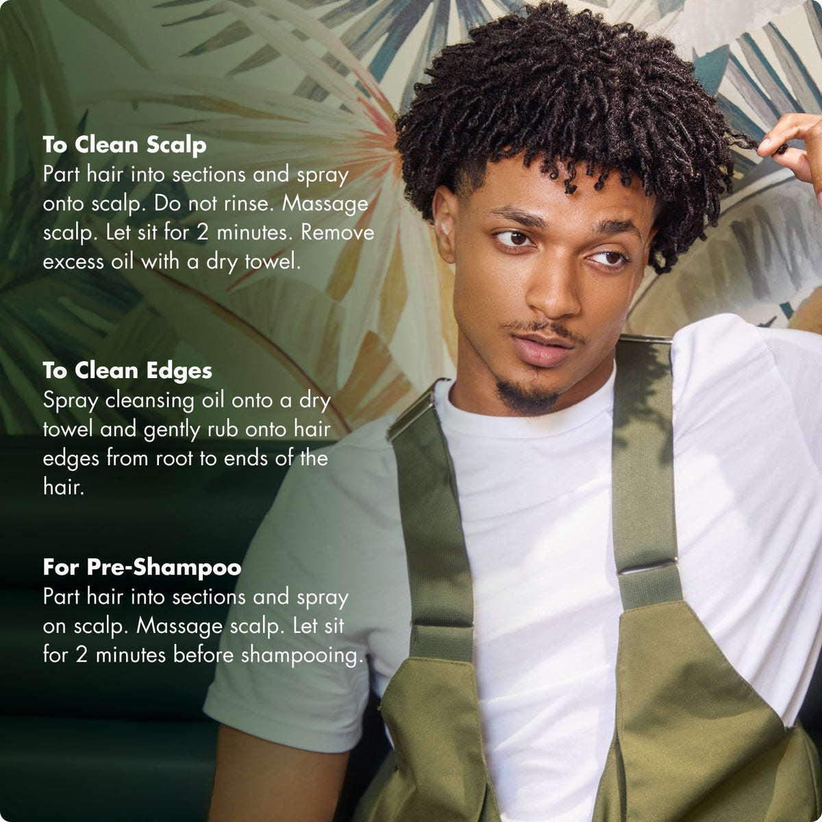 Rosemary Mint Scalp & Edge Cleansing Oil
