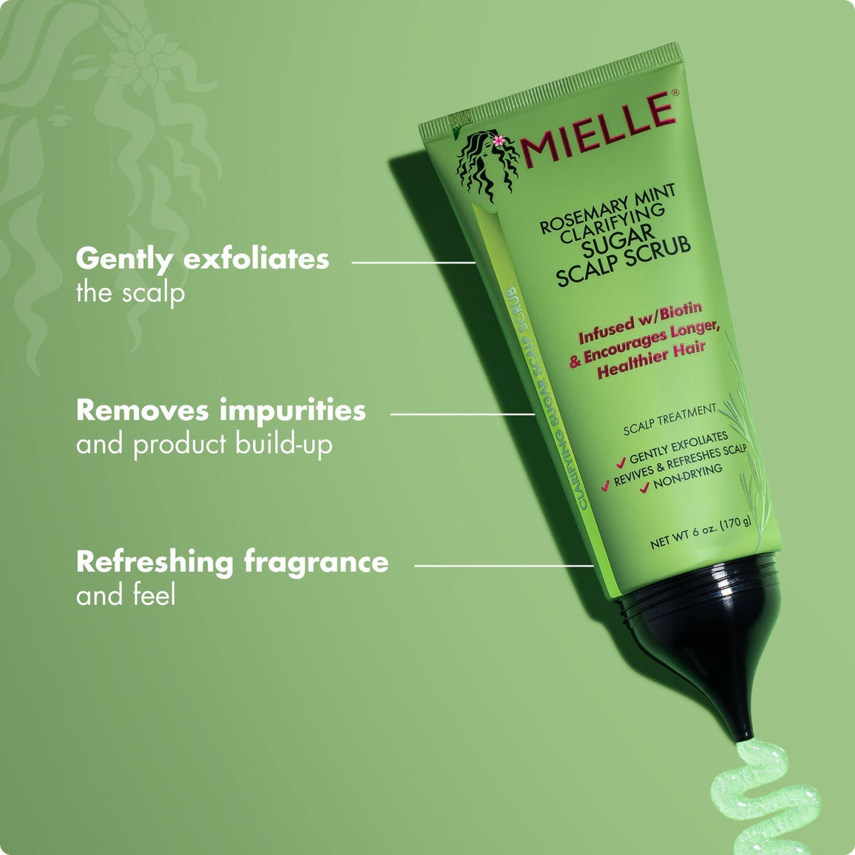 Rosemary Mint Clarifying Sugar Scalp Scrub
